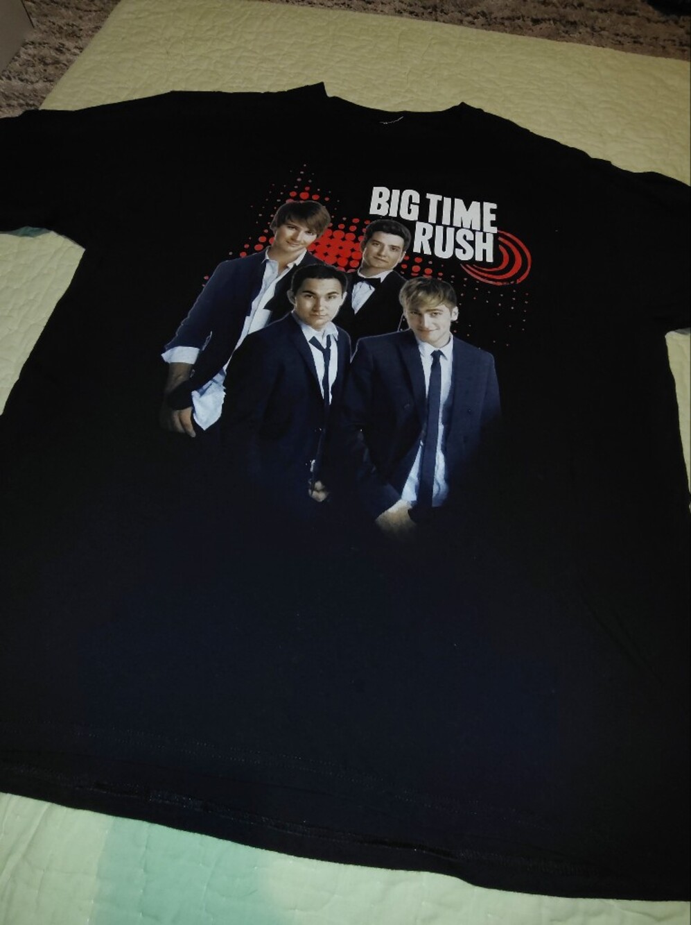 Big Time Rush Graphic Short Sleeve Tee - Black